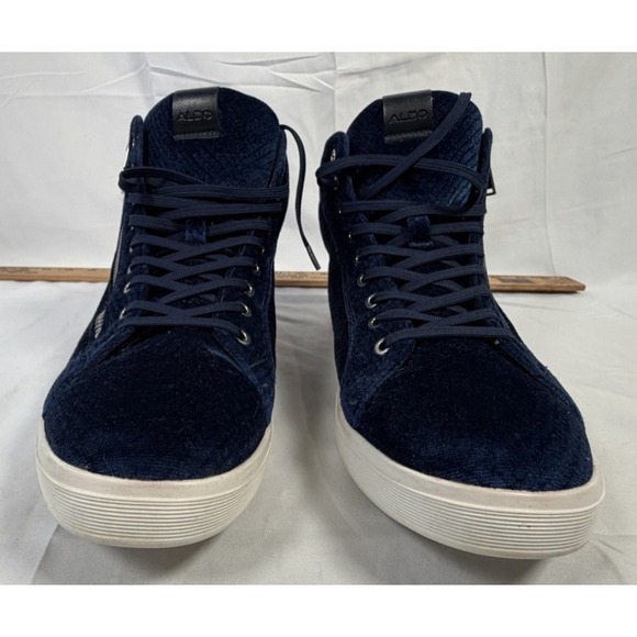 Aldo Shoes Men Blue Zip & Lace Up  Size 10 main image 5